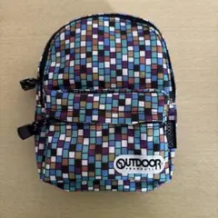 値下げ✨OUTDOOR PRODUCTS マルチカラー ミニリュック型ペンケース