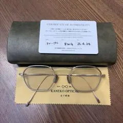 ⭐︎値下げしました⭐︎新品⭐︎金子眼鏡店 KM-59L ブラウンフレーム
