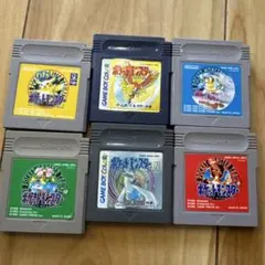 ポケモン　ゲームボーイ　ソフト　セット売り　ポケットモンスター
