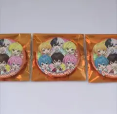AMPTAKxCOLORS 集合 デフォ 缶バッジ すとふぇ す 全員集合