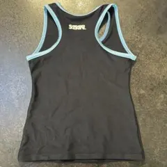 ササキ　レオタード　練習着　タンクトップ 黒/青