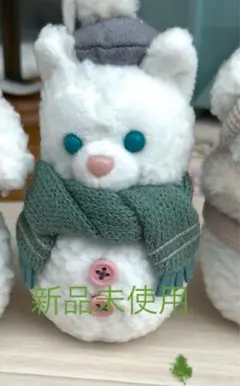 ジェラトーニ　ぬいぐるみチャーム　シークレットオブスノーウィーデイ　雪だるま