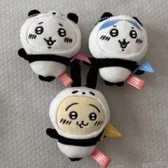 ご当地 ちいかわ パンダ マスコット キーホルダー ぬいぐるみのサムネイル