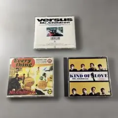 Mr.Children VERSUS 音楽CD3枚セット