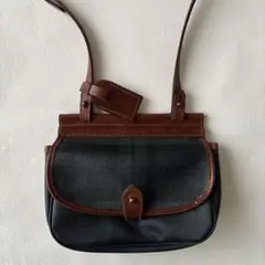 ポロラルフローレン　ブラックウォッチ　チェック　ショルダーバッグ　Y2K　PVC