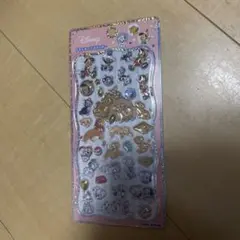 Disney プチドロップステッカー　ピノキオライオンキング101匹わんちゃん