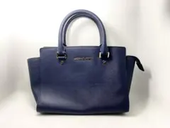 MICHAEL KORS ネイビー ハンドバッグ