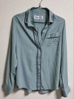 Rydia リディア シースルー シャツ Mサイズ ブラウス