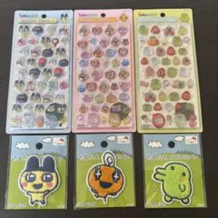 正規品　たまごっち ボンボンドロップシール 3パック パイルワッペン3パック