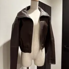 フェイクレザージャケット レザージャケット