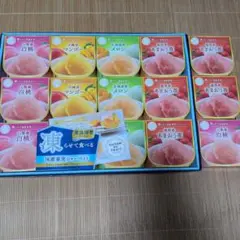 セゾン　デュ　フリュイ　凍らせて国産果実シャーベット　15個　片岡物産