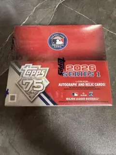 tops2026NPBベースボールカード1ボックス新品シュリンク付き未開封 
