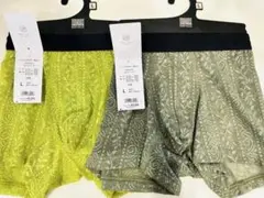 ボディワイルド BODY WILD レースボクサーパンツ L 2枚