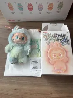 正規品POPMART ラブブ エナジー LABUBU SERENITY 緑　平静
