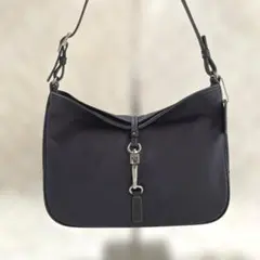 【即発送】希少　COACHコーチ　ワンショルダーバッグ　シルバー金具　ナイロン