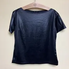 Livre claire ニッセン フェイクレザー トップス LLサイズのサムネイル