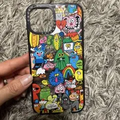 CASETiFY カラフルキャラクター iPhone用ソフトケース
