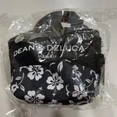 【ハワイ限定】DEAN & DELUCA ディーンアンドデルーカ　エコバッグ　黒のサムネイル