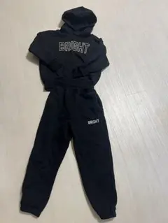 裏起毛へビーウェイトスウェットワイドイージーパーカ&パンツセット/KIDS