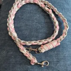 ペット用ナイロン編み込みマルチリード。100センチ。