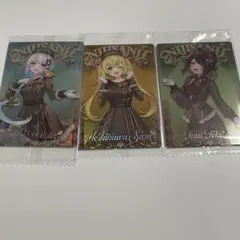 にじさんじウエハース リゼ・ヘルエスタ、星川サラ、戌亥とこ