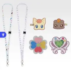 一番くじプリキュア プリキュア キャラクター ストラップ バッジセット(6点)