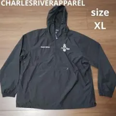 古着 CHARLESRIVERAPPAREL ハーフジップ ナイロンアノラック