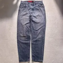 Levi's LOOSE シルバータブ L フェード 雰囲気 リーバイス