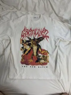 atmos Gremlins グレムリン プリントTシャツ ホワイト 半袖メンズ