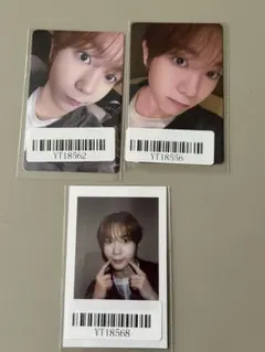 nct wish poppop kms香港サイン会 トレカ リョウ 3枚