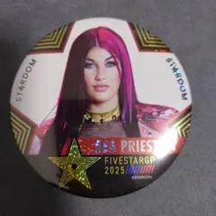STARDOM ビー・プレストリー 5STARGP 2025 缶バッジのサムネイル