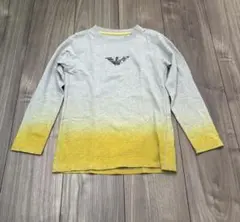 美品　アルマーニジュニア　キッズ　カットソー　トップス　116サイズ　グレー