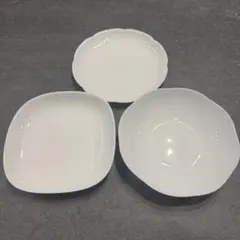 春のパンまつり 山崎 Yamazaki 白い 皿 3枚セット まとめ売り