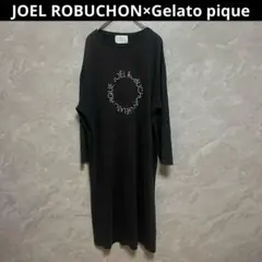 ジョエルロブション ジェラートピケ ロゴ ワンピース