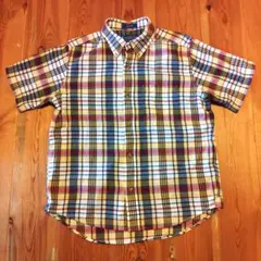 ペンドルトン PENDLETON 半袖シャツ チェック マドラス Ｍのサムネイル