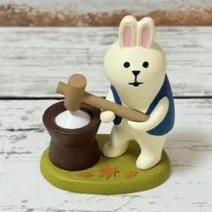 コンコンブル　餅つきうさぎ　デコレ