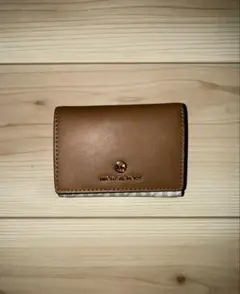 MICHAEL KORS ブラウン 三つ折り財布