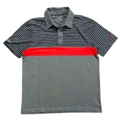 アンダーアーマー ロゴ プリント 吸汗速乾 半袖 ゴルフ ポロシャツ