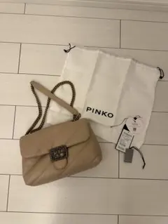 最終値下げ　PINKO ピンコ　キルティング レザー ショルダーバッグのサムネイル