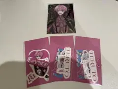 騎士Xてるとくんファンミくじ　ブロマイド&ステッカー