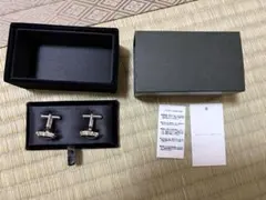 シルバー ブラック カフリンクス　THE TREAT DRESSING