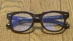 【無印良品】ブルーライト対応ウェリントン型サングラス（ダークブラウン）のサムネイル