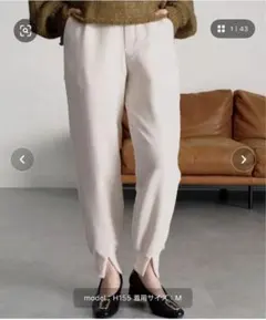 裏起毛 カジュアルパンツ