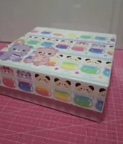 くま柄 収納ボックス 小物入れ