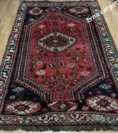 ペルシャ絨毯 300x150 手織り 美術品 草木染 ハマダン産クリーニング