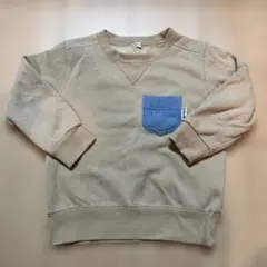 ベージュ トレーナー 110