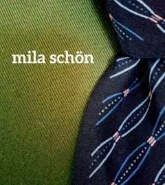 mila schön ミラ・ショーン　ネクタイ ブラック