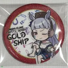 ウマ娘 ナムコ ペインター スタイル グリッター 缶バッジ ライス