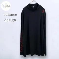 【バランスデザイン】 ロングスリーブシャツ アンダーシャツ ゴルフ スカル 3L