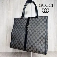 極上美品　200 GUCCI グッチ　ハンドバッグ　トートバッグ　GG柄 jg2